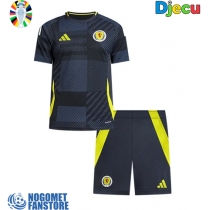 Škotska Domaci Dres za djecu EP 2024 Kratak Rukav (+ Kratke hlače)